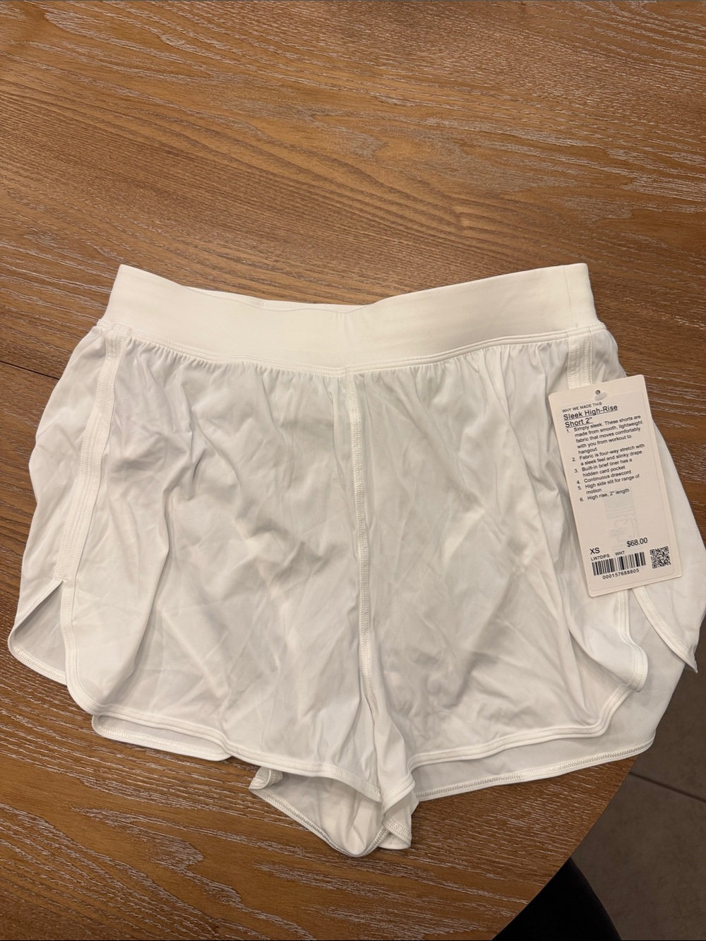 lululemon athletica White Athletic Shorts - Picture 2 of 3